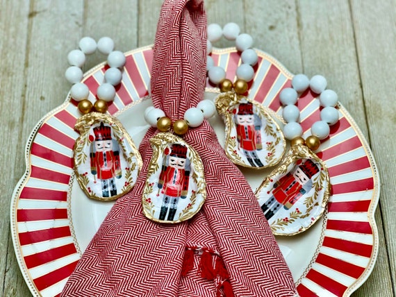 Nutcracker Napkin Ring 1 Etsy