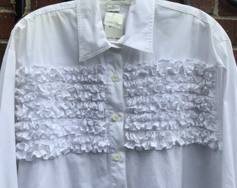 mexican ruffle shirt