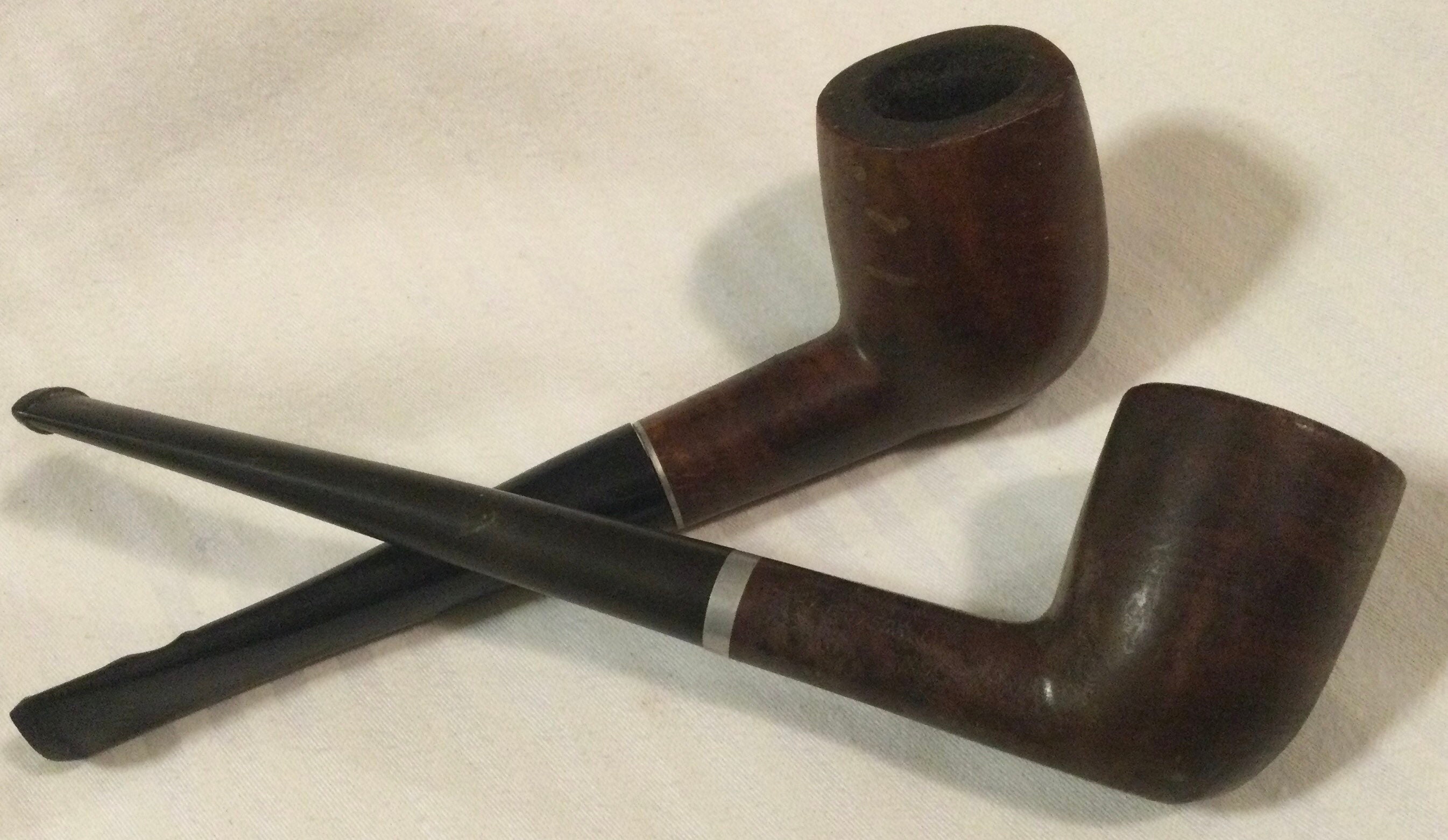 Briar Straight Pipe Smoking, Stem Mouthpieces Pipe