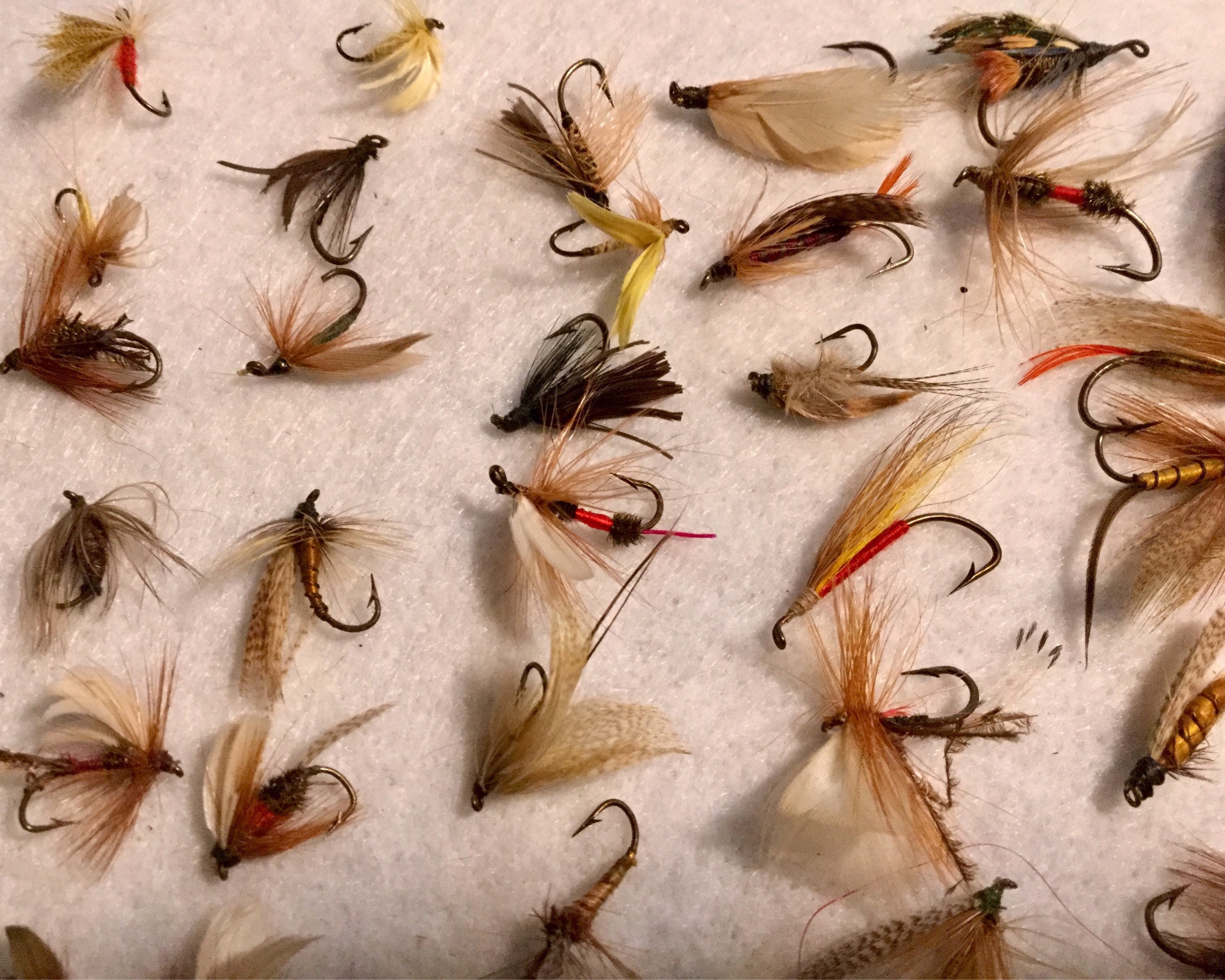 Salefly Fishing Lure Hooks Trout Bass Hand-tied/feather/hair/salt Water  Fresh Water Small-med-large/unbranded/handmade 62pc Set/vintage -   Israel