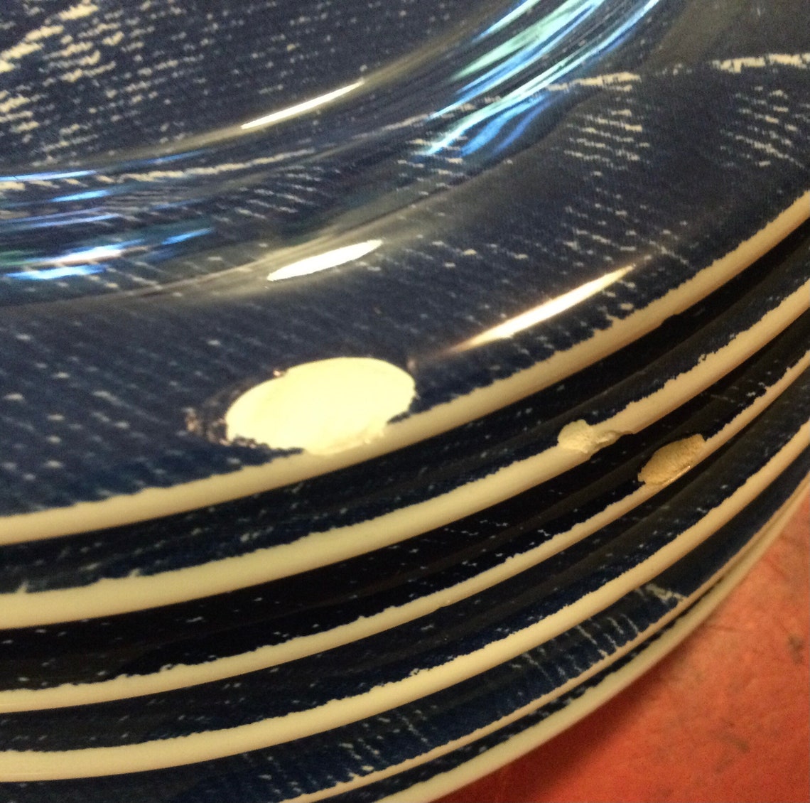 Ceramic Shard Repurpose Broken China Plates 6pc Mosaic Etsy