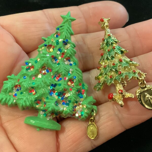 Christmas Tree Pin Etsy