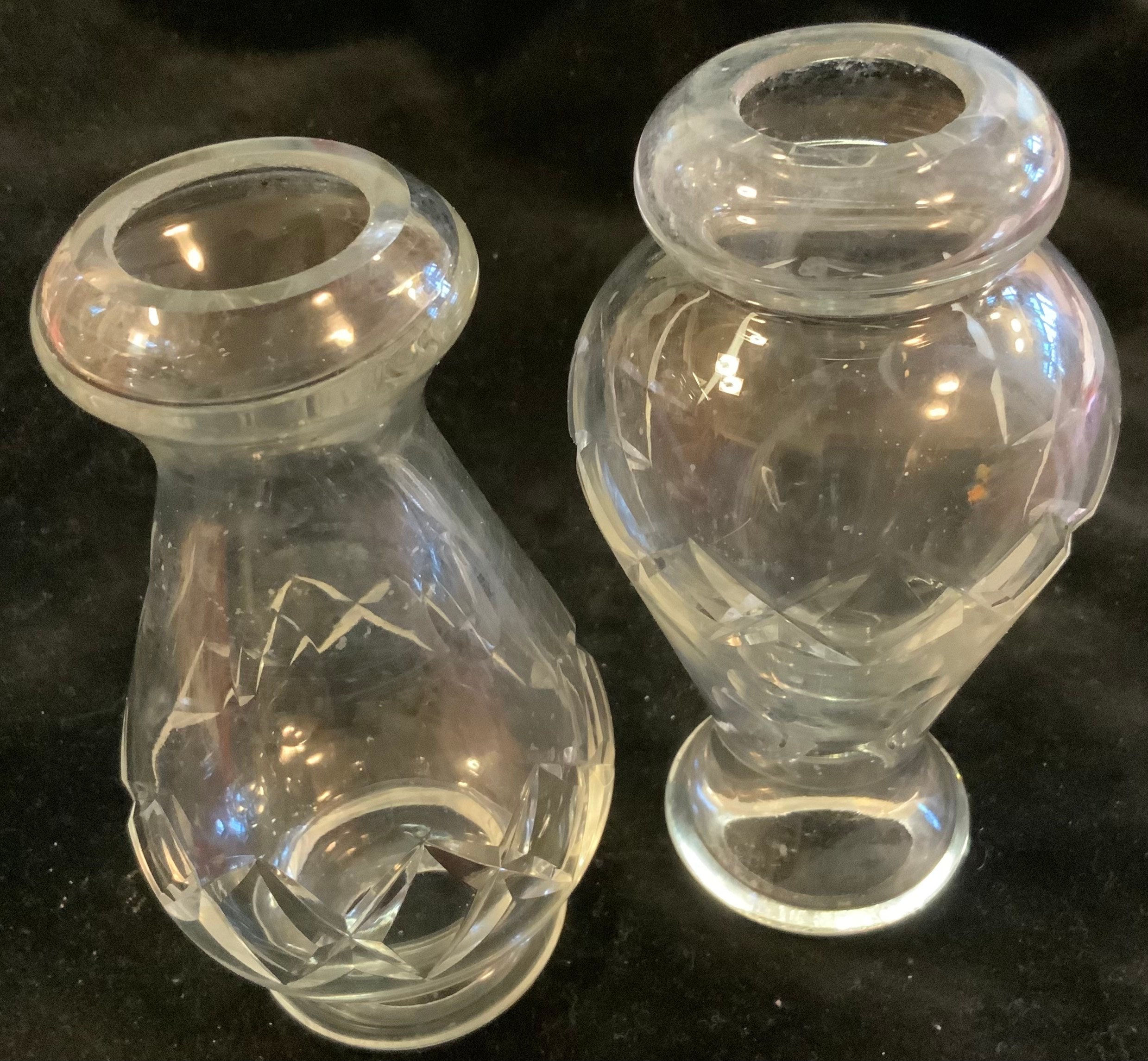 Vtg Chandelier Lighting Parts & Pieces Star Cutglass Crystal Etsy