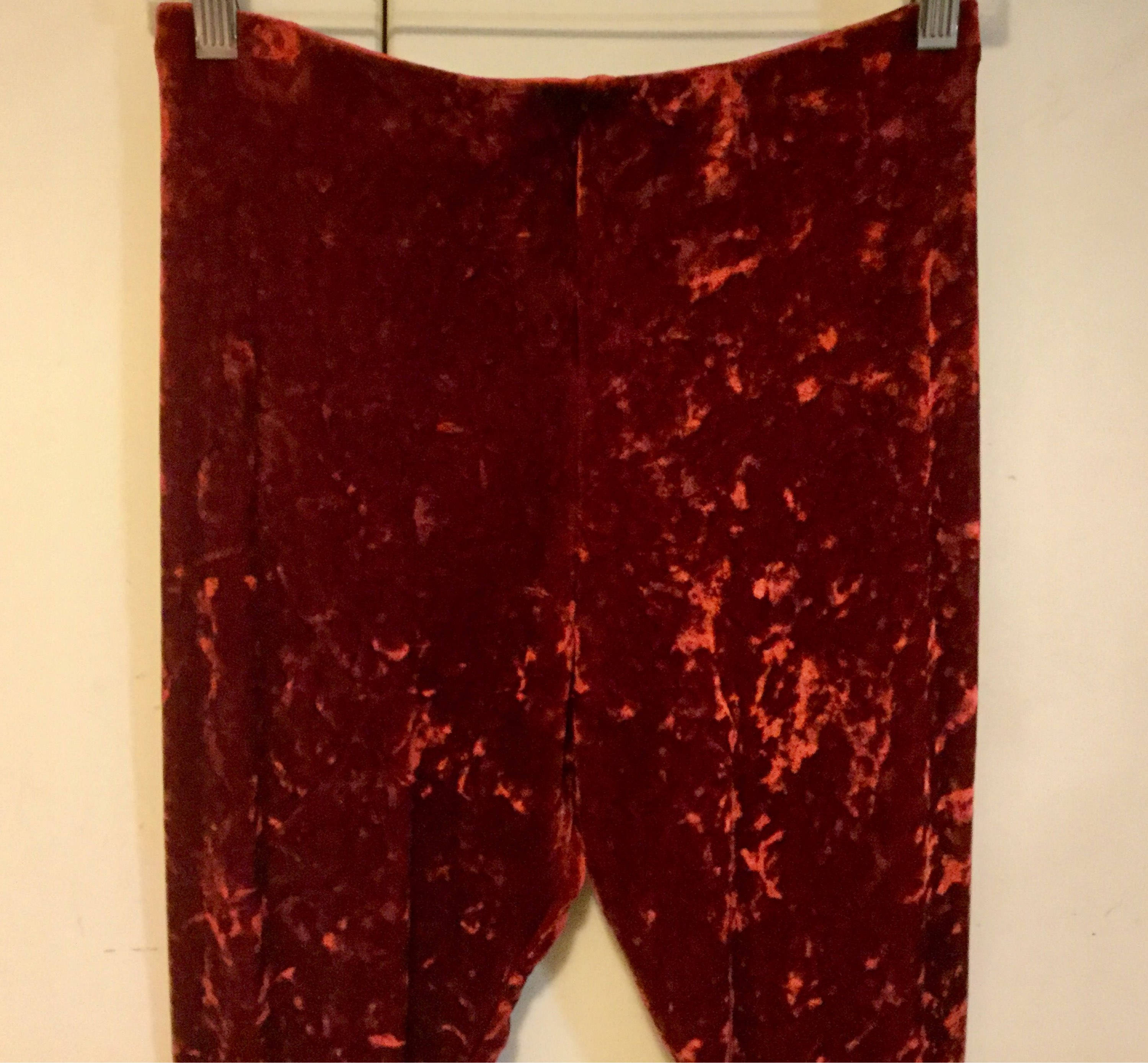 Hue crushed hotsell velvet leggings