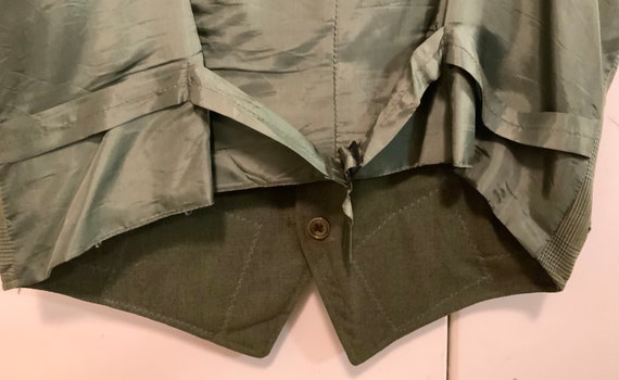 Patchwork Vest/Multicolor Plaid/Wool/Repurposed M… - image 7