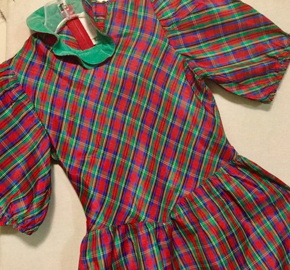 Tartan dress cheap size 14