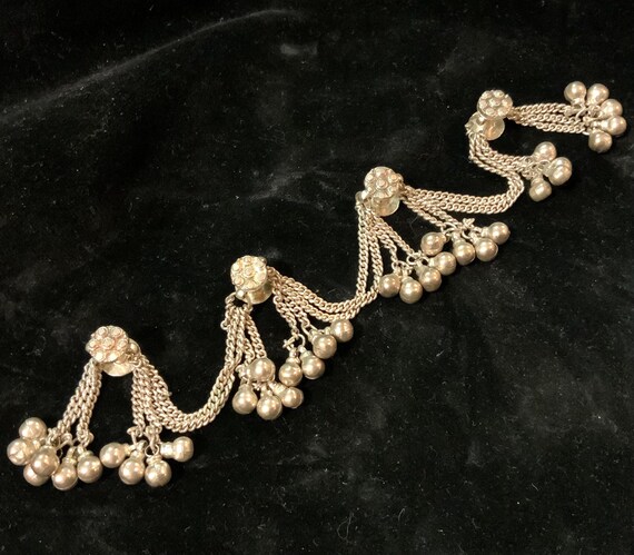 Kurta Buttons/Shirt Stud Buttons on Chain with Da… - image 2