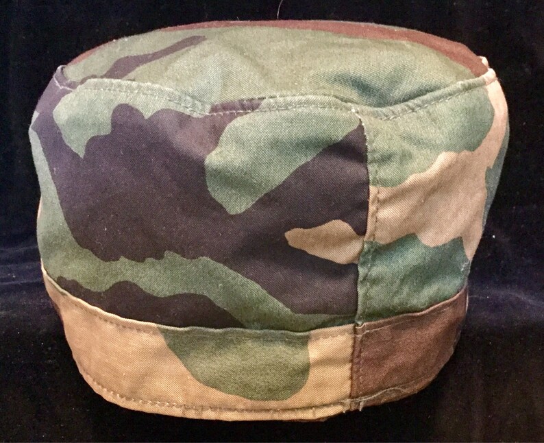 US Army BDU Patrol Hat Cap Field Fatigue Camouflage Woodland Etsy