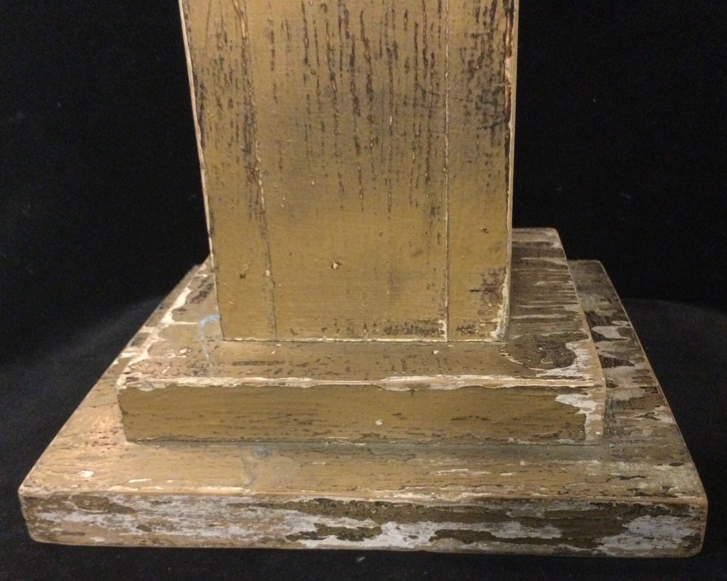 30s Wood Pedestal/stand/block/column Pair Architectural Etsy UK