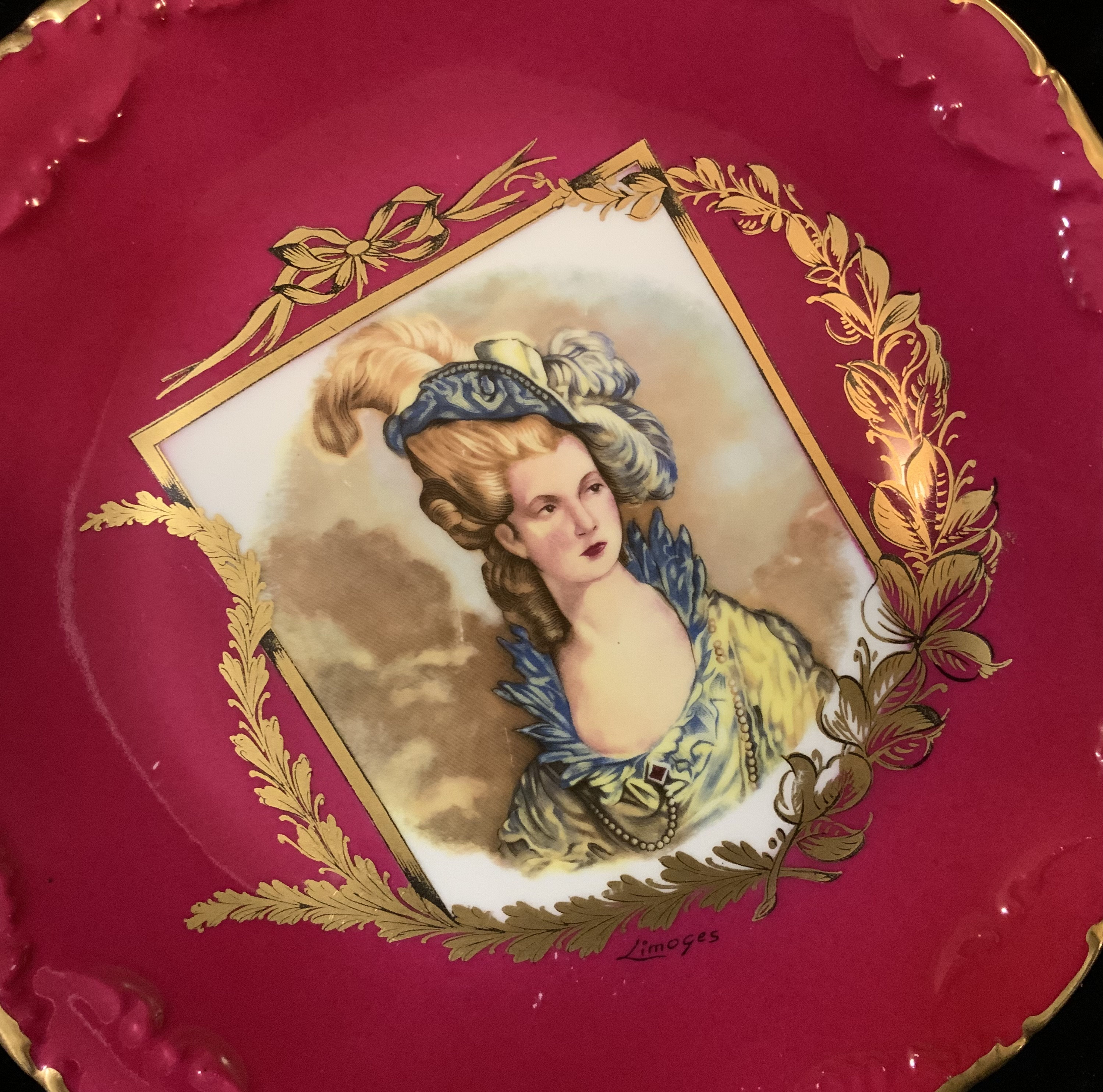 Marie Antoinette Plates - Etsy