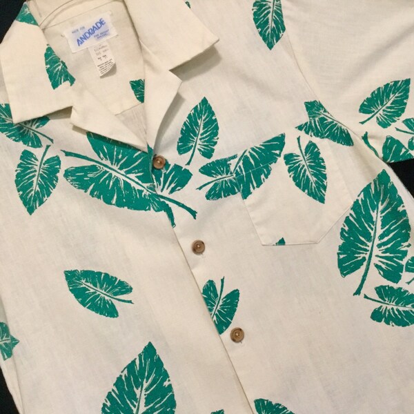 Matheson Modern Tartan Vintage Leaves Hawaiian Shirt main image 1