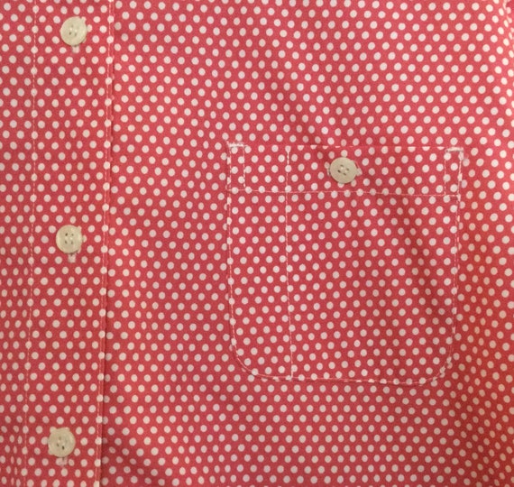 Appleseed’s Blouse-Shirt-Top Pair/Red-Blue Polka-… - image 9