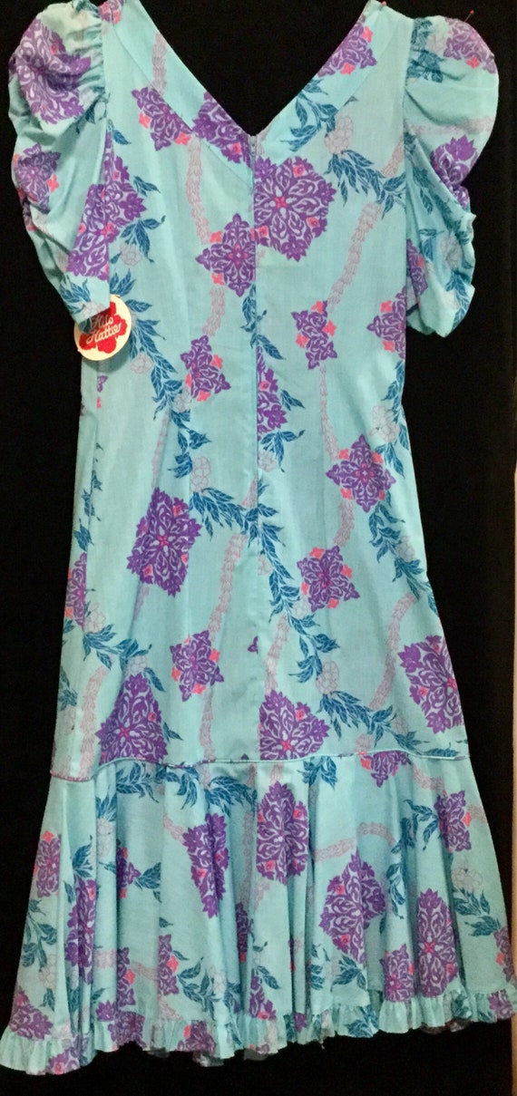 Hawaiian Muu Muu Floral Maxi Dress/"Hilo Hattie"/… - image 6