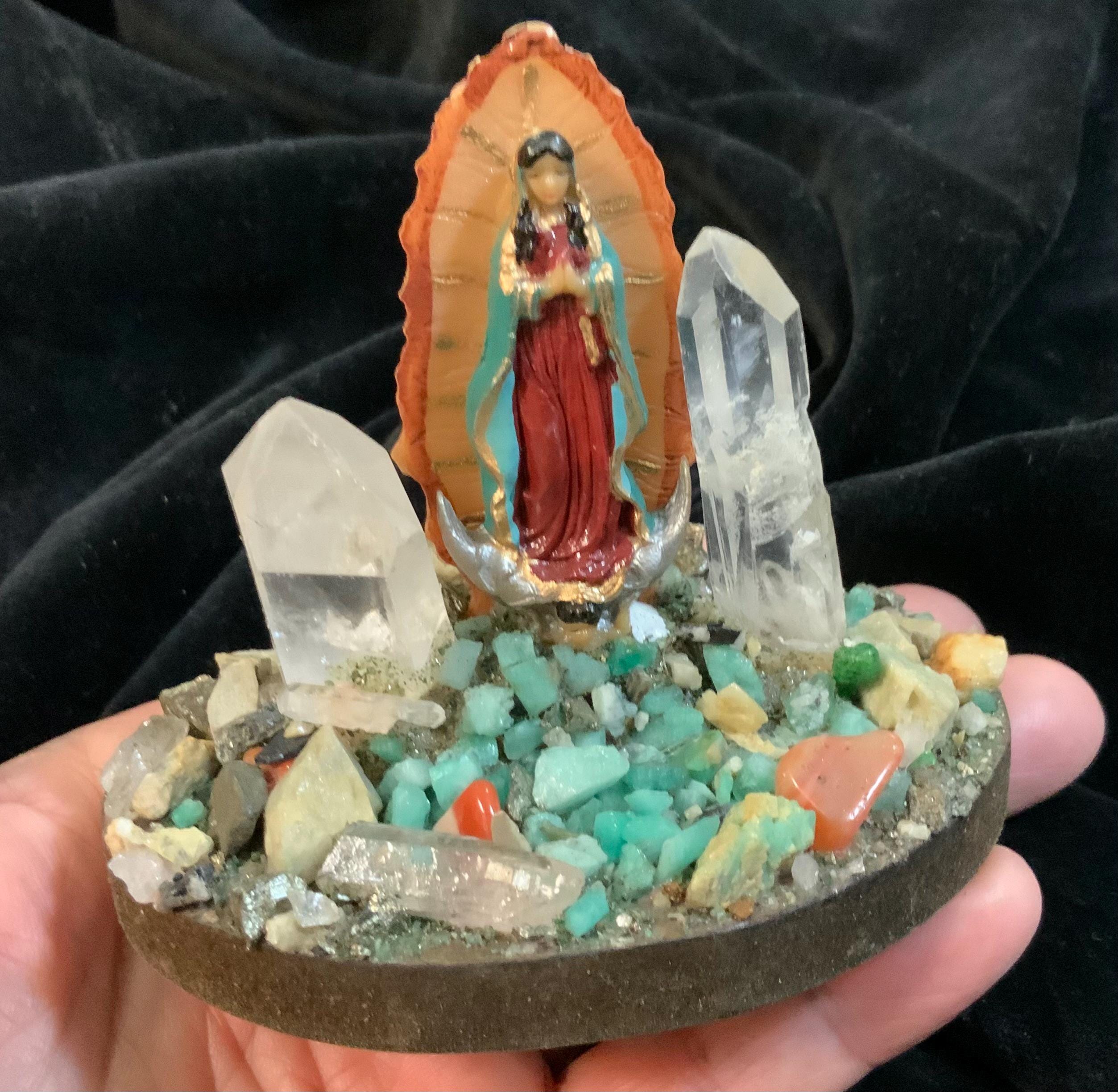 Virgin Mary Figurine Knick Knack/madonna Statue/religious Catholic ...