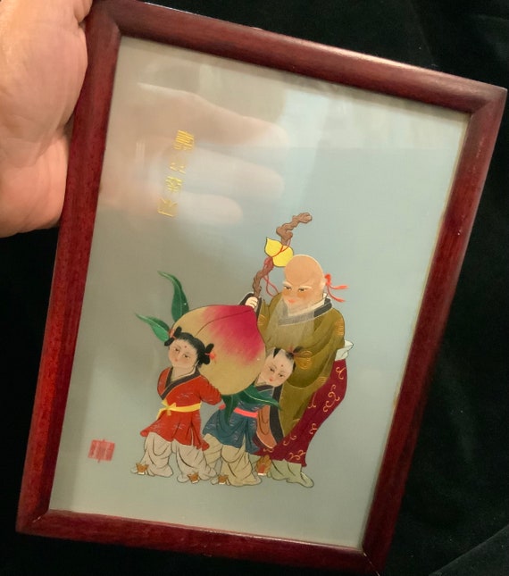 Suzhou Chinese Silk Embroidery/su Xiu Needlework/figural/double