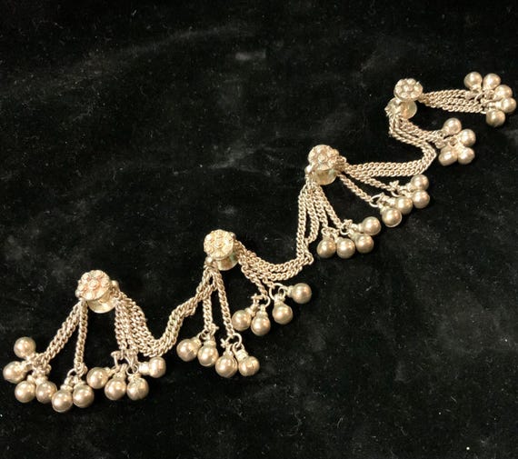 Kurta Buttons/Shirt Stud Buttons on Chain with Da… - image 4