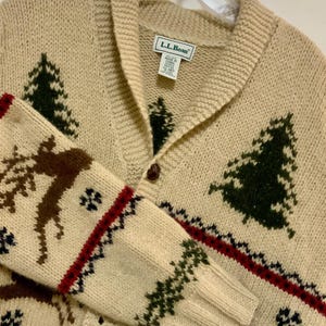 Ll Bean Handknit Sweater - Etsy