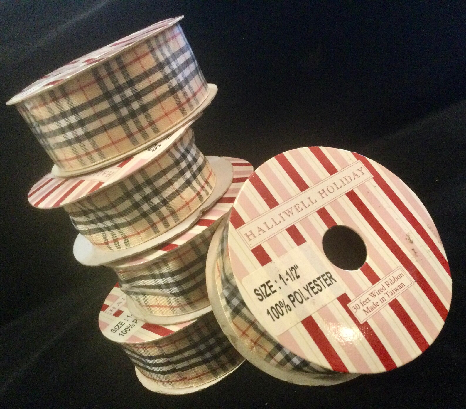 BurberryStyle Plaid Ribbon NovaCheck 43 Yards 1.5 Wide Etsy