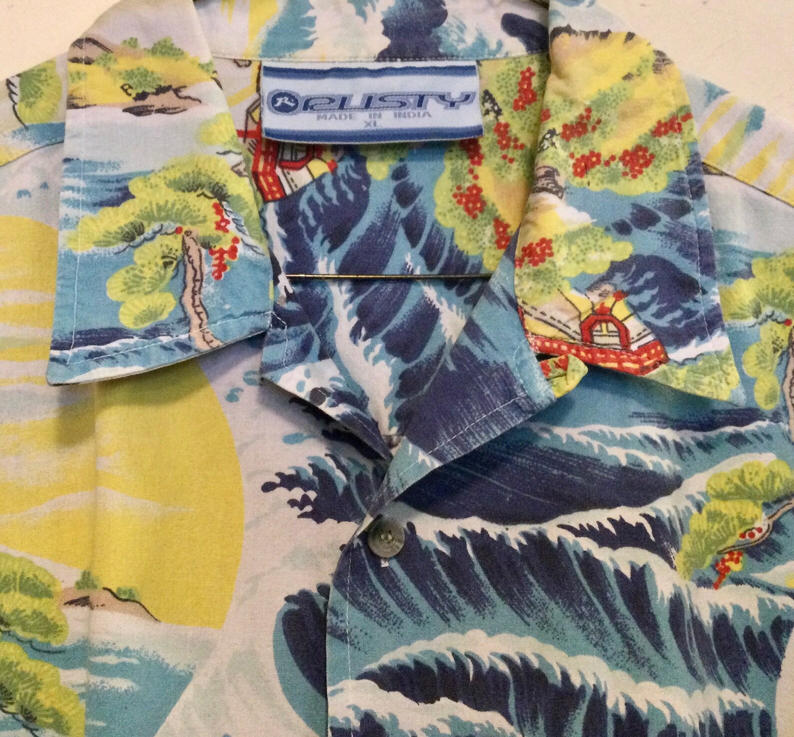 rusty hawaiian shirt