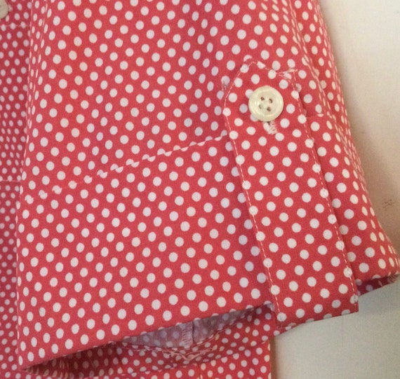 Appleseed’s Blouse-Shirt-Top Pair/Red-Blue Polka-… - image 7