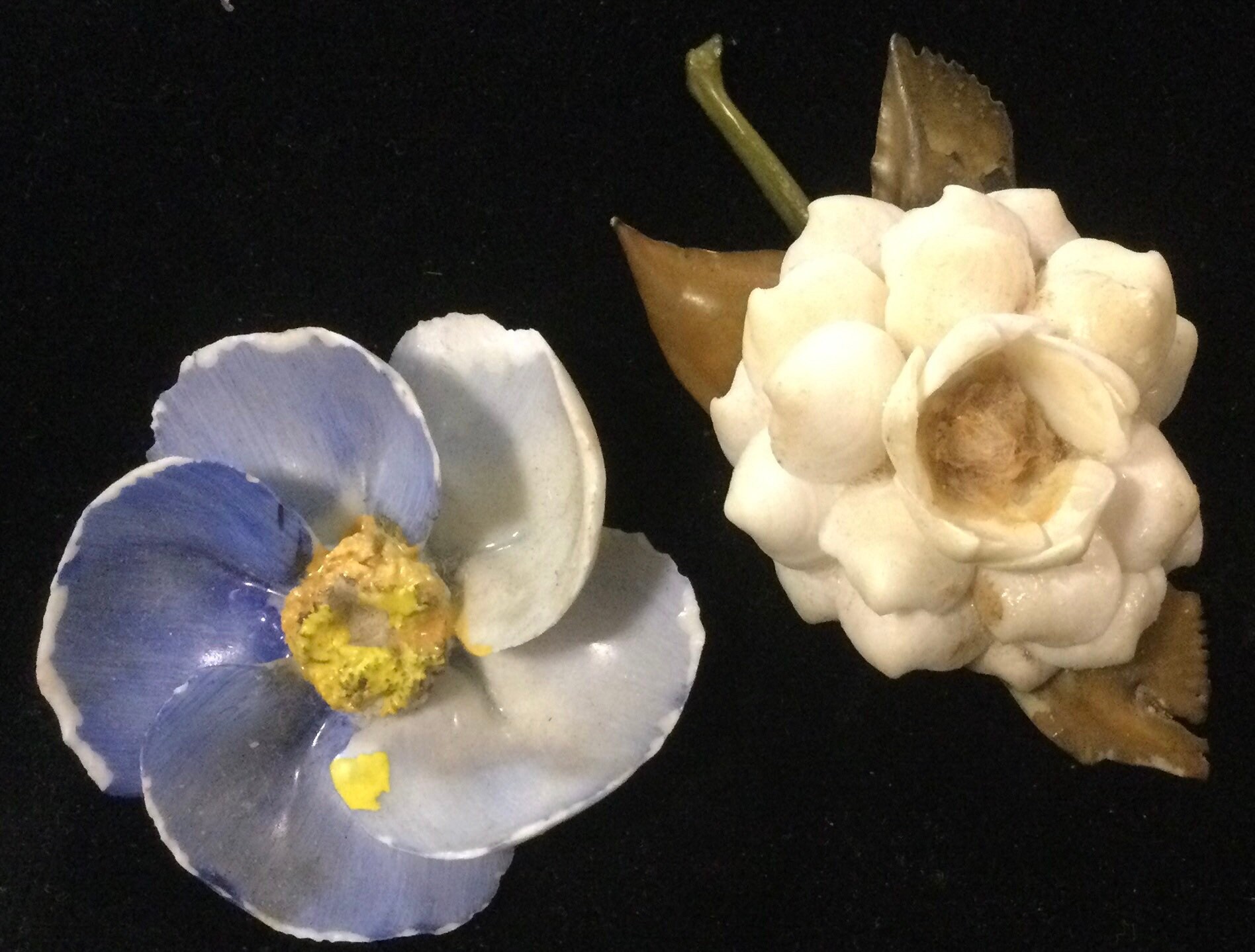 9pc Shell Flowers Handmade Small Seashell Flower Floral DIY | Etsy