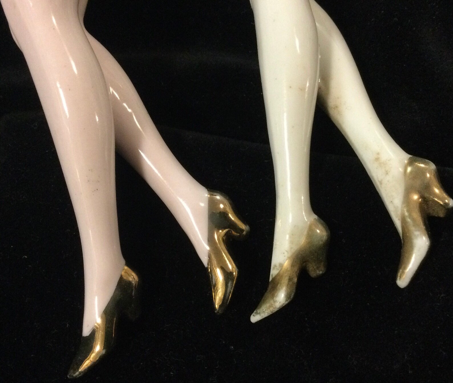 Porcelain HalfDoll Legs Pincushion Doll Flapper Leg Germany 5 Etsy