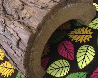 Wood Tree Branch Hollow Half-Log/Model Toy Train Tunnel/Animal Habitat/Fairy Garden-Gnome Garden-Terrarium Accessory/Handmade/Vintage