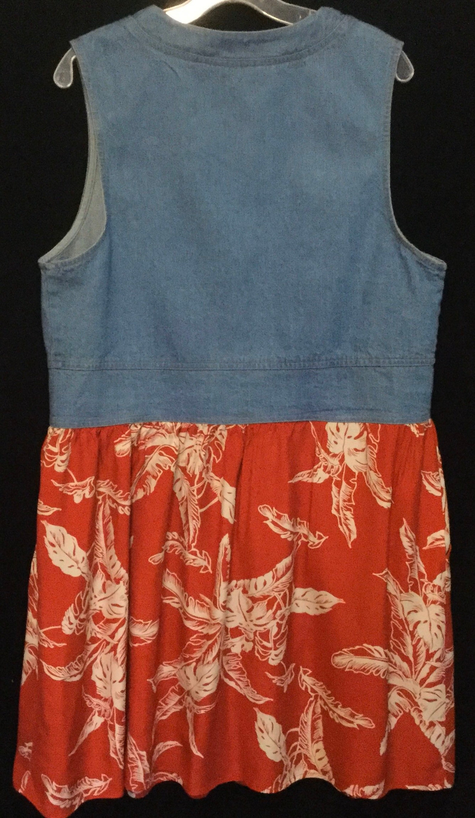 hawaiian print jumper