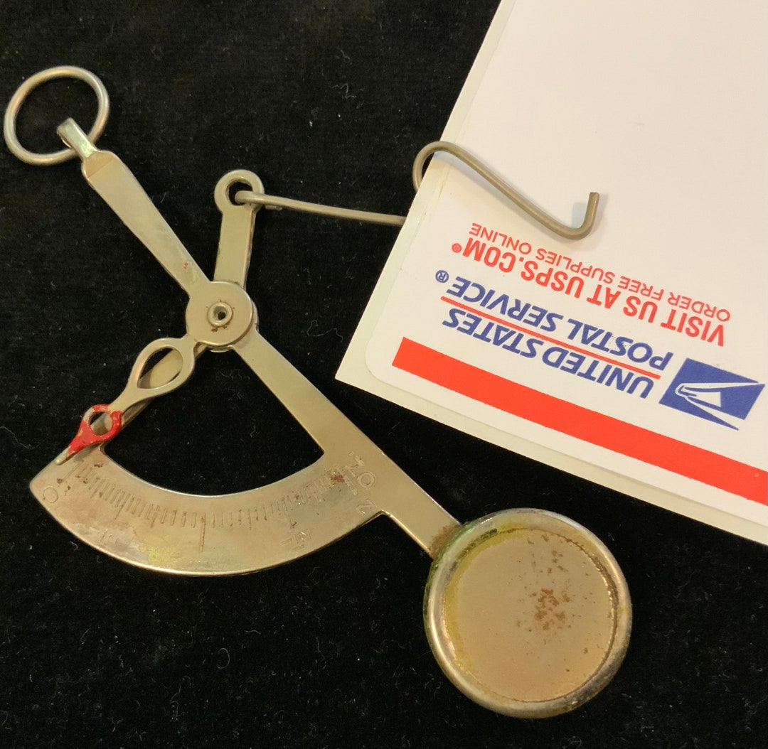 SALE1930 Pocket Postal Scale/usps Postage Stamp Etsy