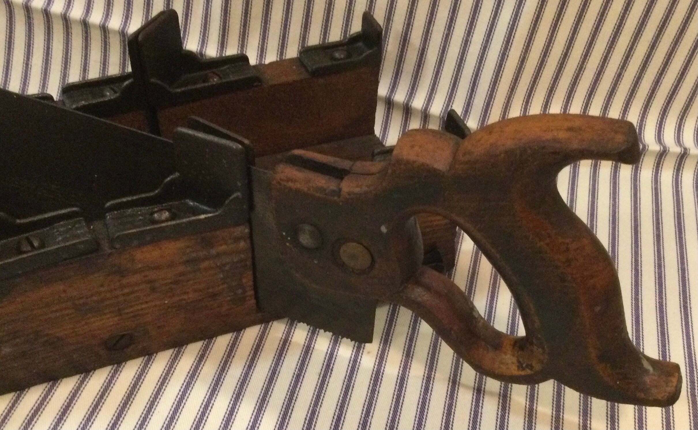 1800s Antique Miter Box & Saw Tool SET Wood/metal Adjustable Etsy UK