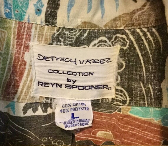 Reyn Spooner Nautical Hawaiian Shirt “Dietrich Va… - image 5