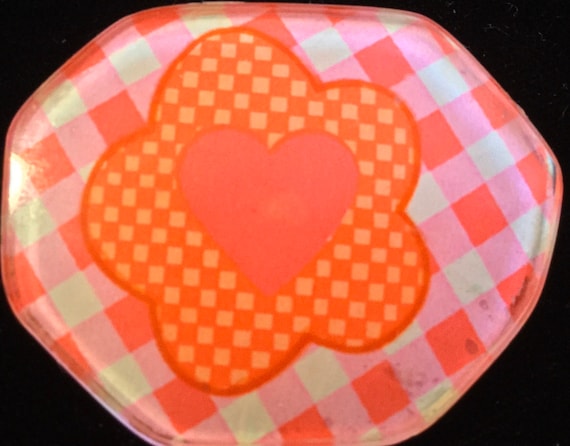 SALE—1960s Heart Pin-Brooch/Valentine Eyeglass Le… - image 2