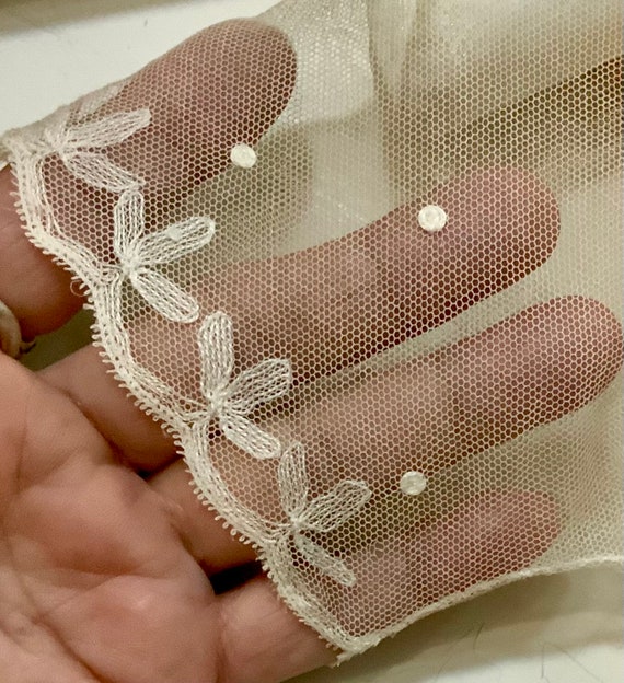 Baby Baptism Gown Christening Dress/French/White … - image 8