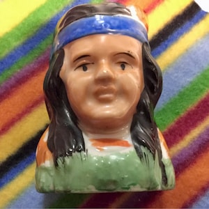Indian Head Piggy Bank - Etsy