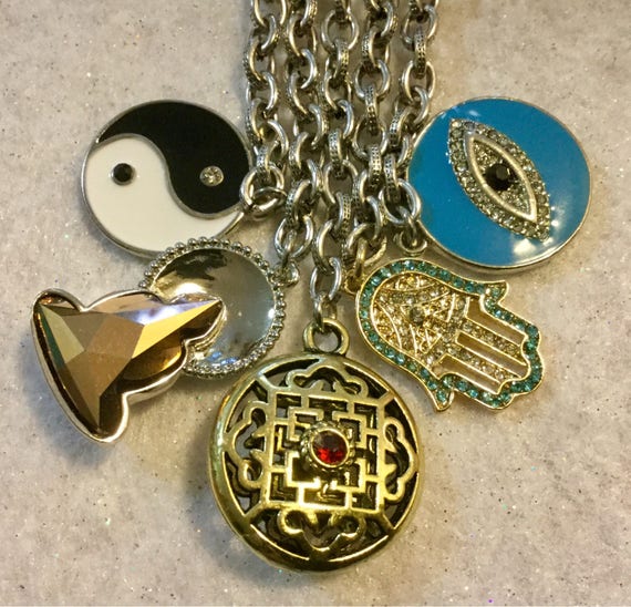 Multi religious symbol sale necklace