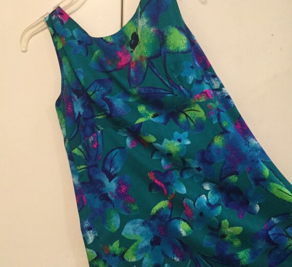 1960s Hawaiian Maxi Dress-Aloha Sundress/“Tia”/Fl… - image 3