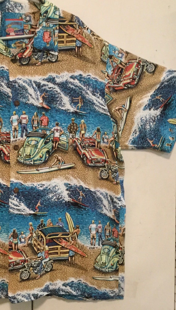 90s Eddy-Y Hawaiian Shirt “Joe Kealuha’s” Classic… - image 5