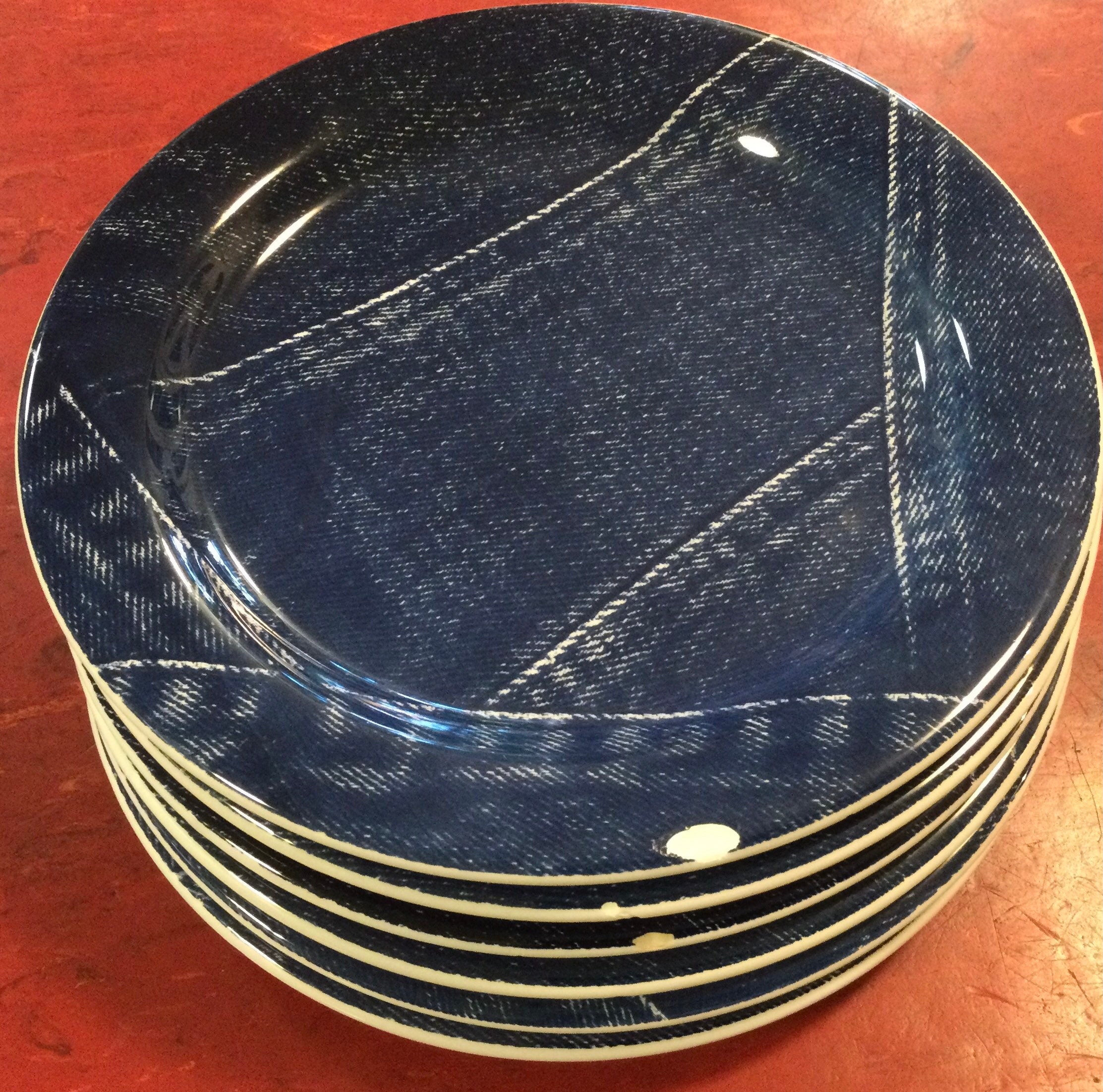 Ceramic Shard Repurpose Broken China Plates 6pc Mosaic Etsy