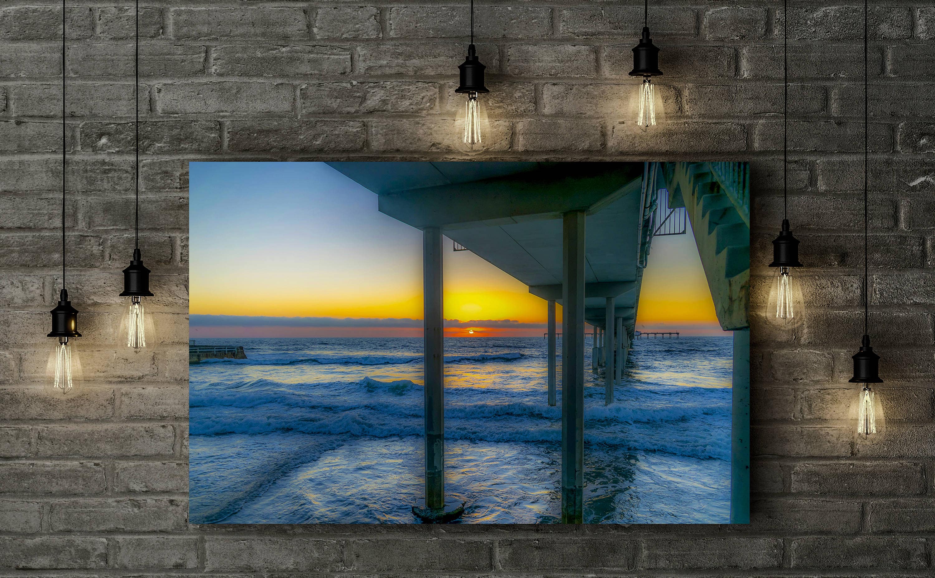 San Diego Wall Art Ocean Beach Print Beach Photography Etsy
