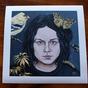 Jack White Portrait Fine Art Print
