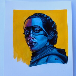 Sister Night Portrait