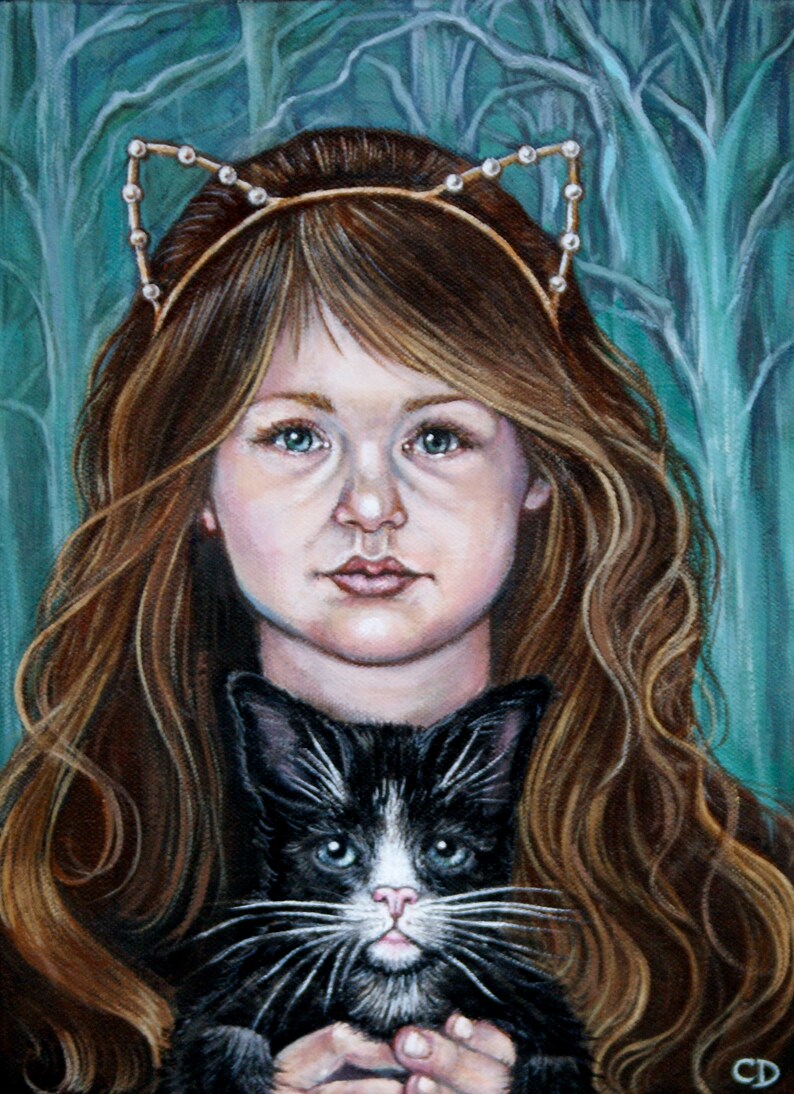 Kitty fine art print