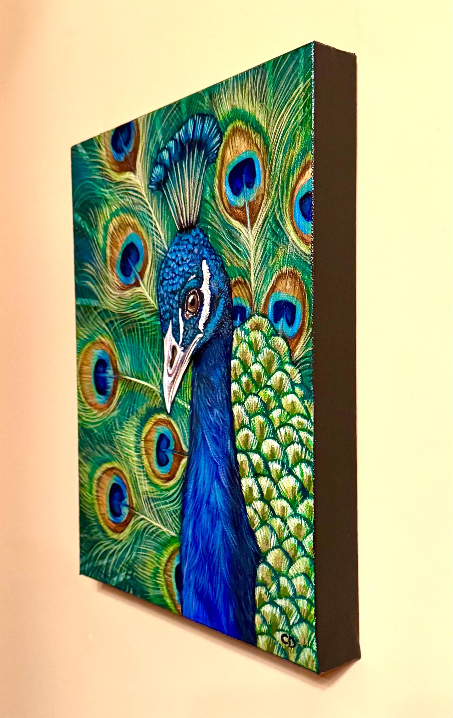 Peacock Original Painting - Etsy
