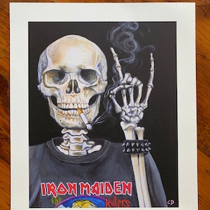 Metalheads Never Die fine art print