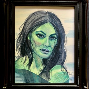 Mermaid original painting