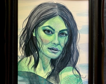 Mermaid original painting