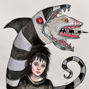 Sandworm with Lydia Painting
