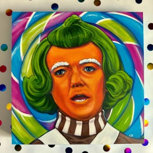Oompa Loompa Lollipop original painting