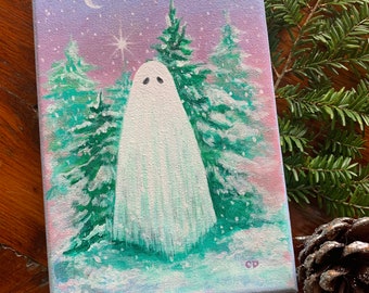 Winter Ghostie original painting