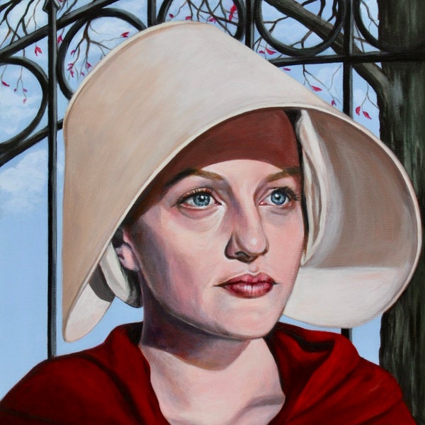 The Handmaid's Tale- Portrait of June original painting